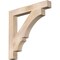Ekena Millwork Balboa Block Smooth Bracket, Douglas Fir, 5 1/2"W x 44"D x 44"H BKT06X44X44BOA05SDF - alternate 1